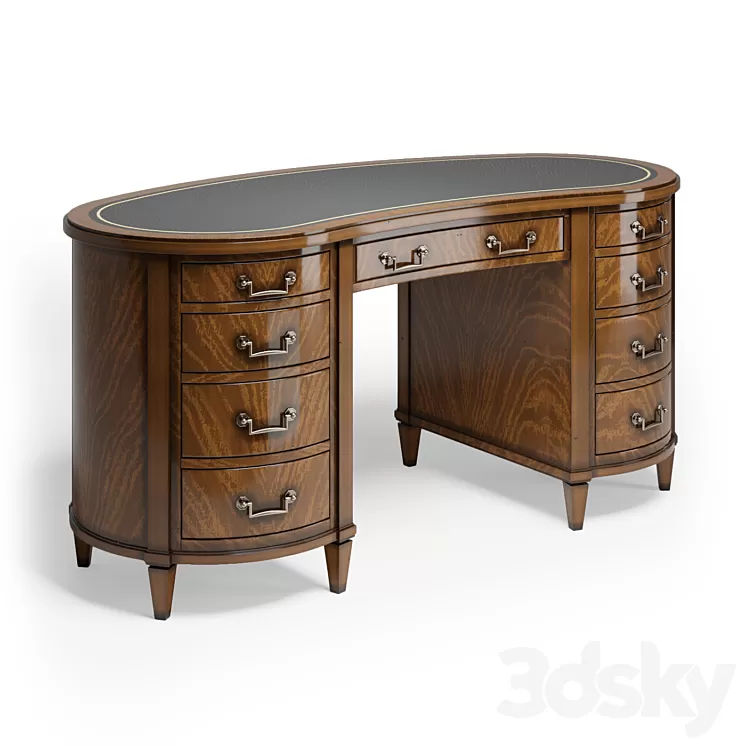 Scarborough House Kidney Desk SH21-072404 3D Model Scarborough House Kidney Desk SH21-072404 3D Model