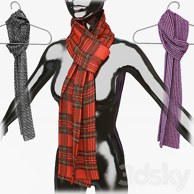 Scarf 3D Model