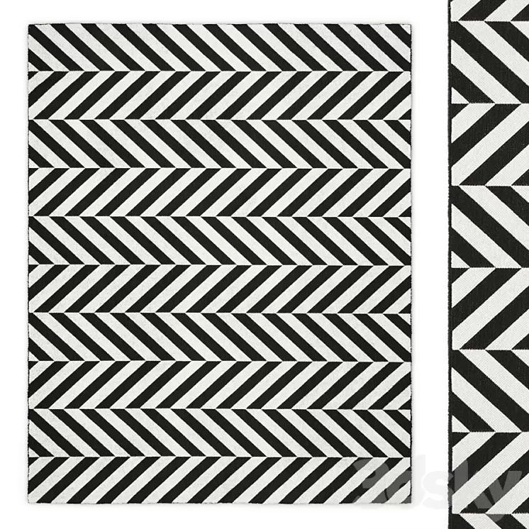 SCARRILD carpet IKEA 3D Model SCARRILD carpet IKEA 3D Model