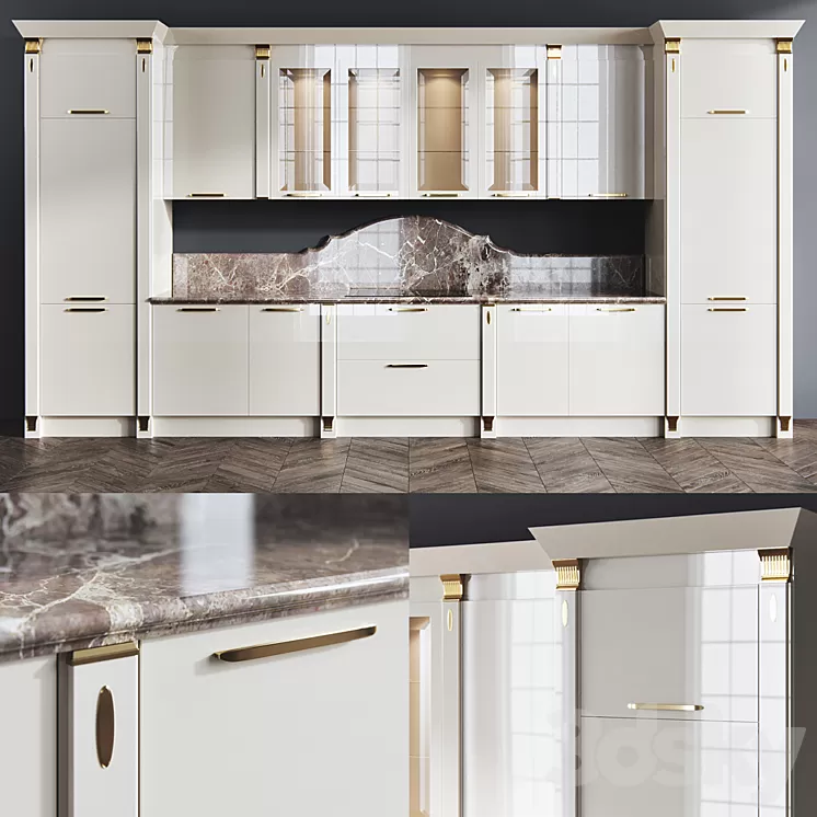 Scavolini Exclusiva 3D Model Scavolini Exclusiva 3D Model