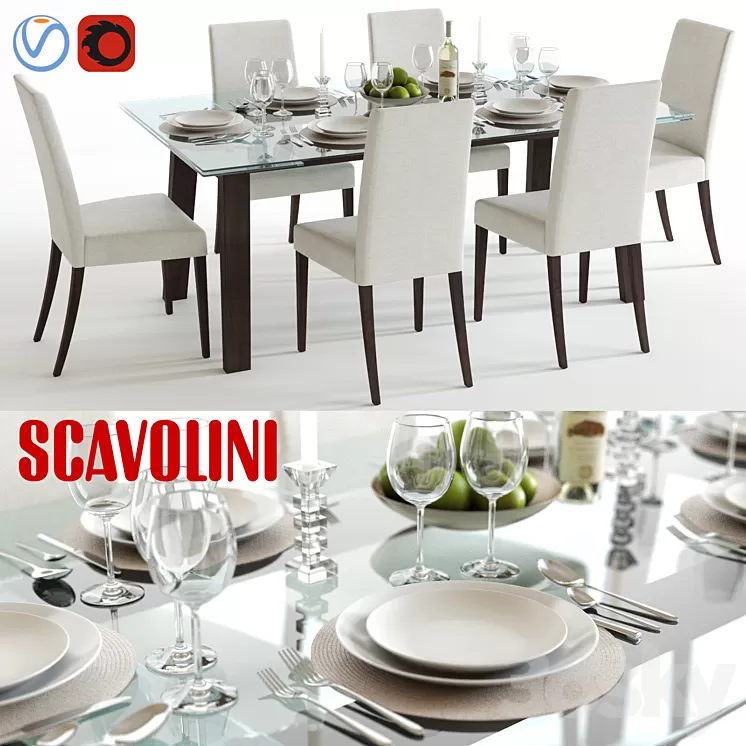 Scavolini Freetime 3D Model Scavolini Freetime 3D Model
