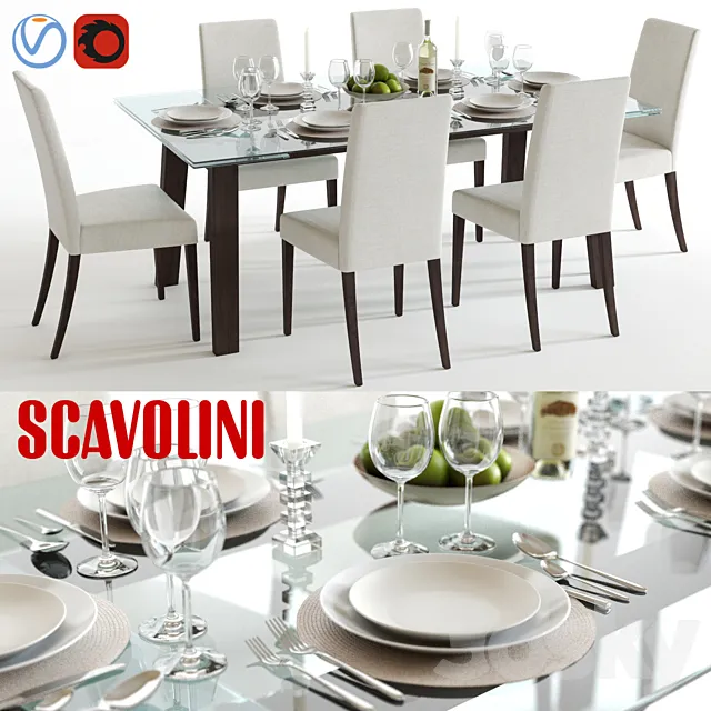 Scavolini Freetime 3DModel Scavolini Freetime 3DModel