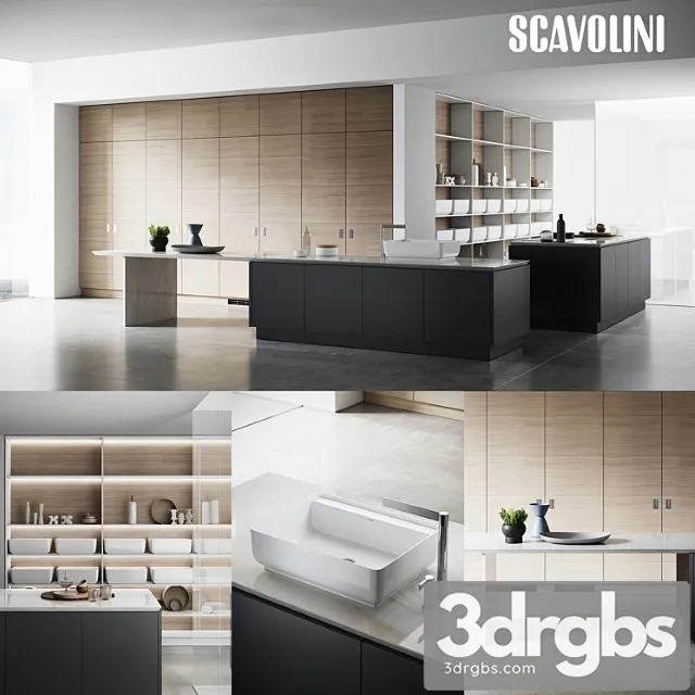 Scavolini qi 3D Model Download Scavolini qi 3D Model Download
