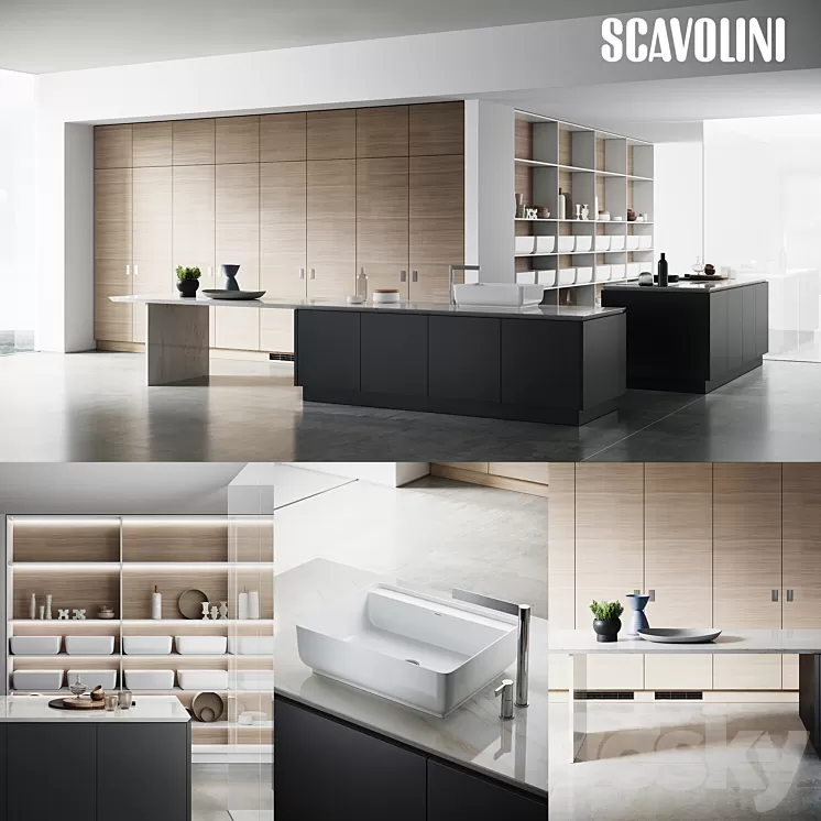 Scavolini Qi 3D Model Scavolini Qi 3D Model