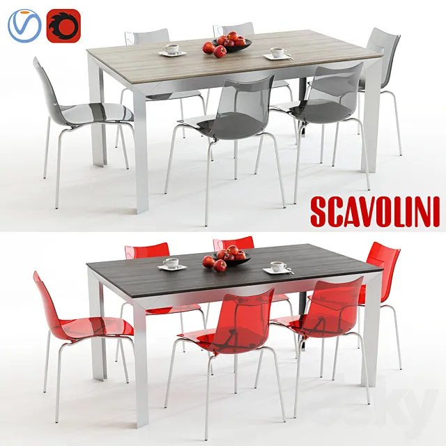 scavolini tai and flash 3D Model scavolini tai and flash 3D Model