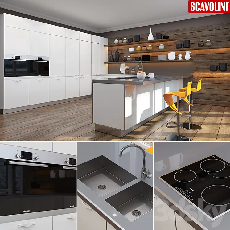 Scavolini_Crystal 3D Model Scavolini_Crystal 3D Model