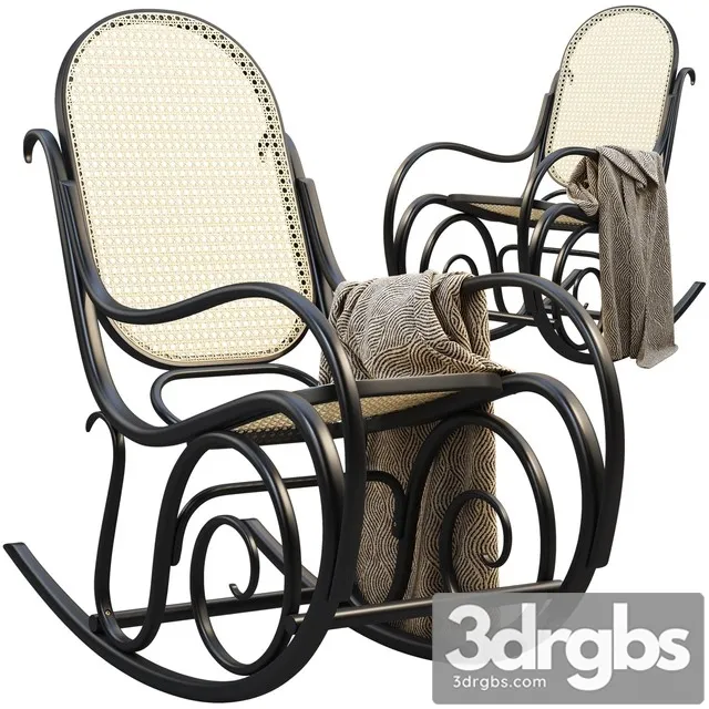 Schaukelstuhl Lounge Chair 3D Model Download