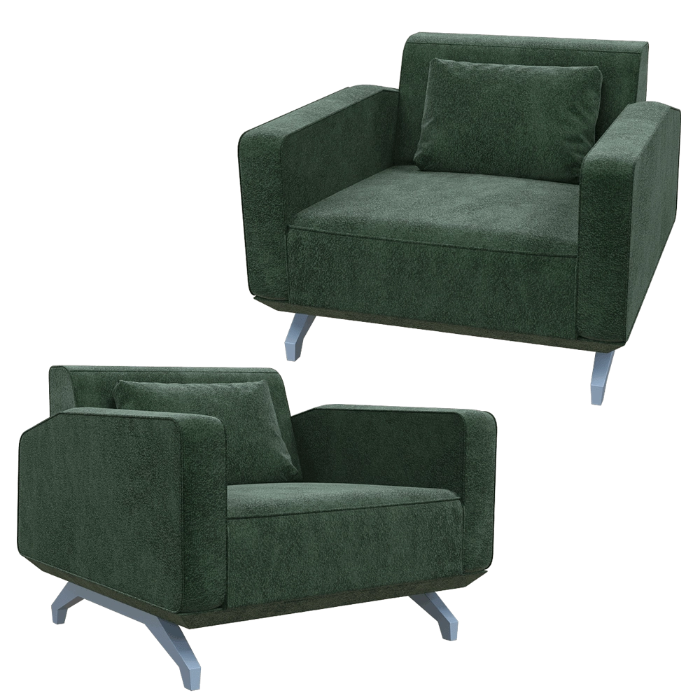 Schiavello – Armchair Bomba 3D Model Schiavello – Armchair Bomba 3D Model