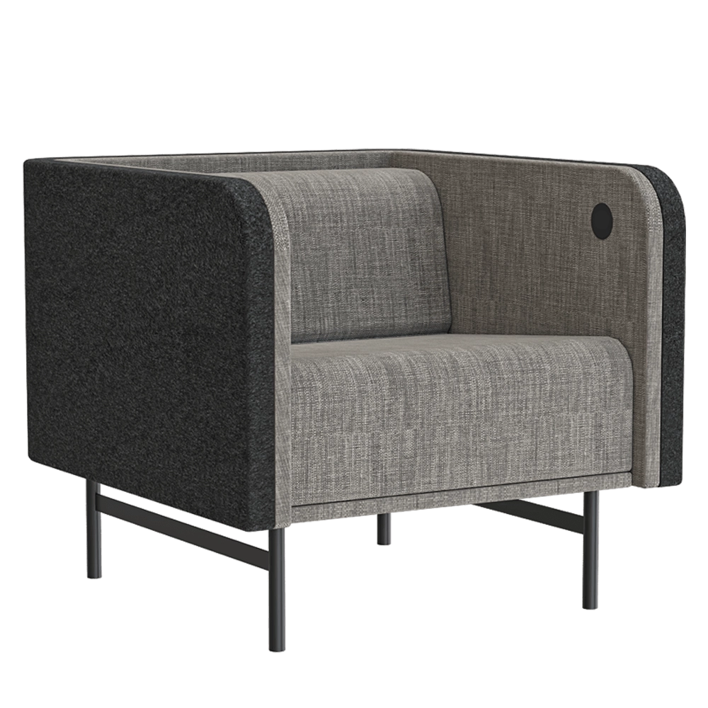 Schiavello – Armchair Valli Float 3D Model Schiavello – Armchair Valli Float 3D Model