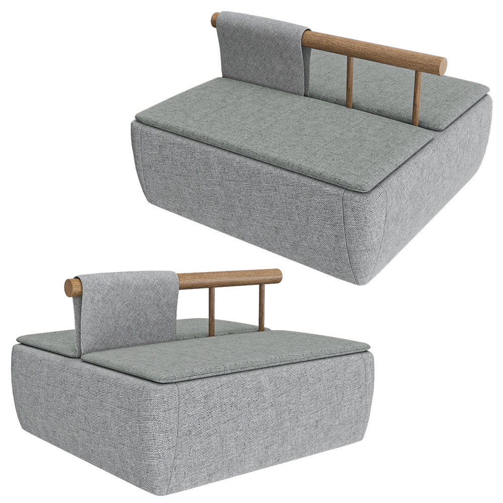 Schiavello – Bench Toku 3D Model Schiavello – Bench Toku 3D Model