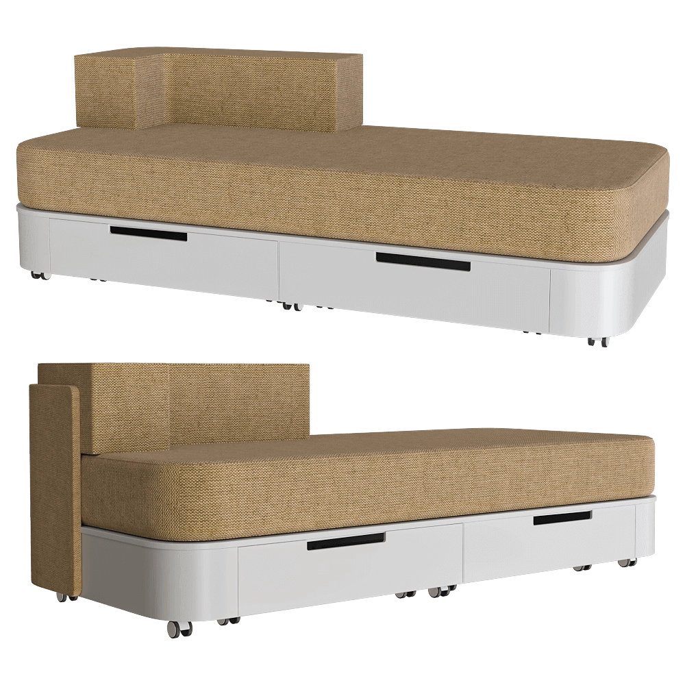 Schiavello – Daybed Healthcare 3D Model Schiavello – Daybed Healthcare 3D Model
