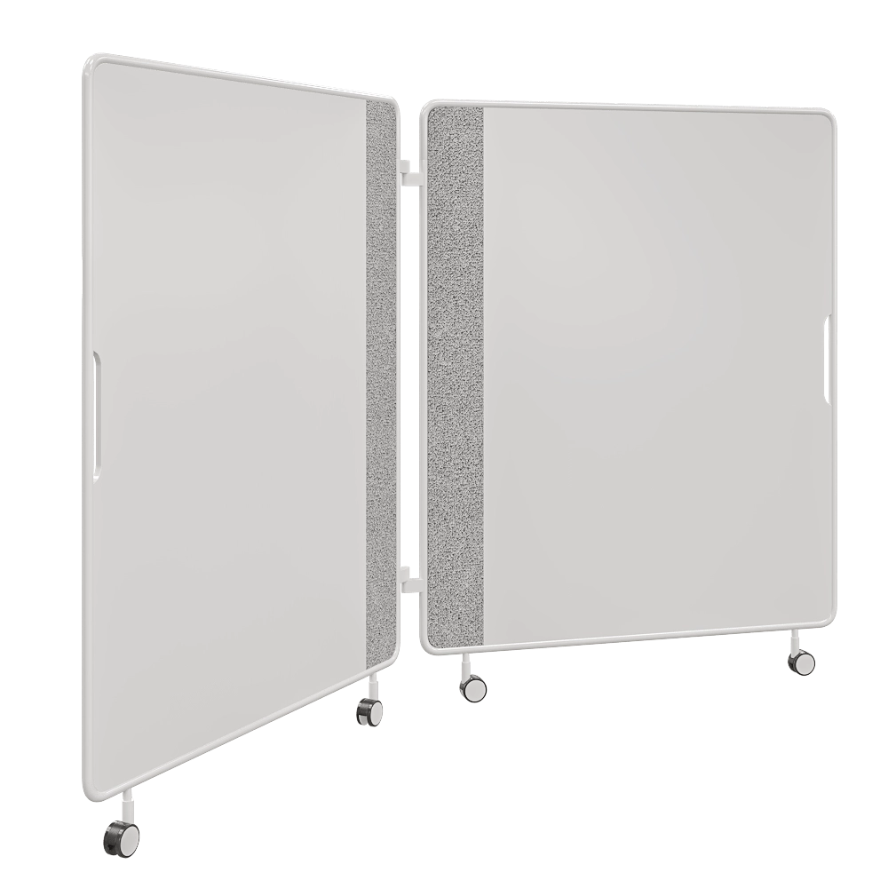 Schiavello – Whiteboard Agile Wall 3D Model