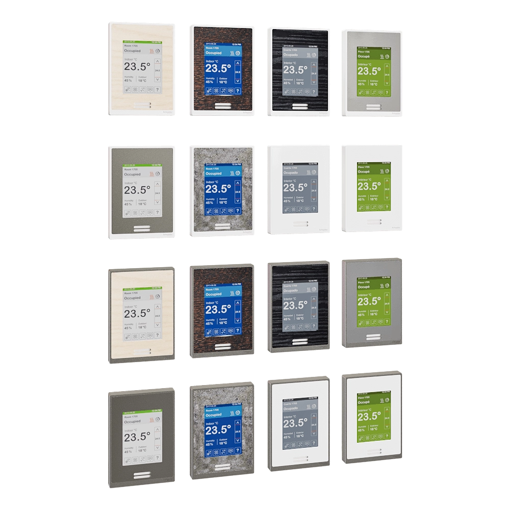 Schneider Electric – Thermostats SE8000 3D Model