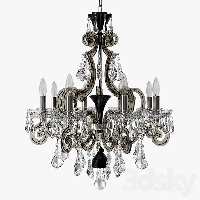 Schonbek – Capella chandelier (art.6732) 3DModel