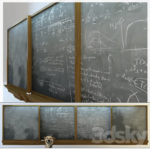 School Board 3D Model School Board 3D Model