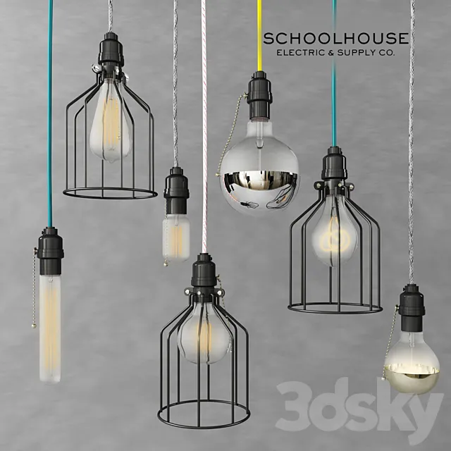 Schoolhouse 3D Model