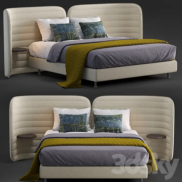 Schramm Bed CALM 2 3DModel Schramm Bed CALM 2 3DModel