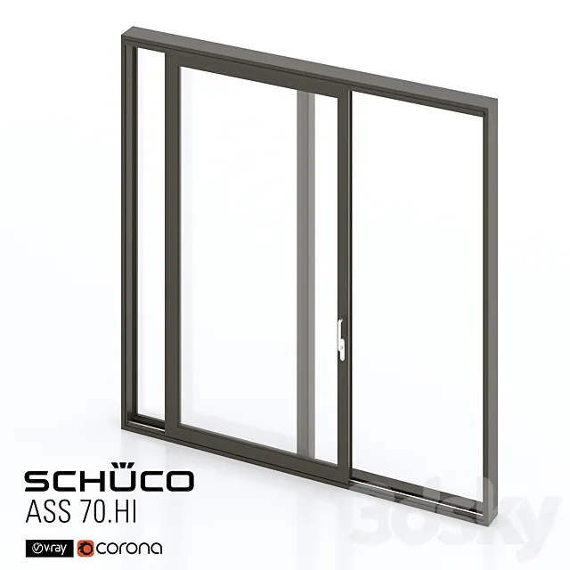 SCHUCO ASS 70.HI 3D Model