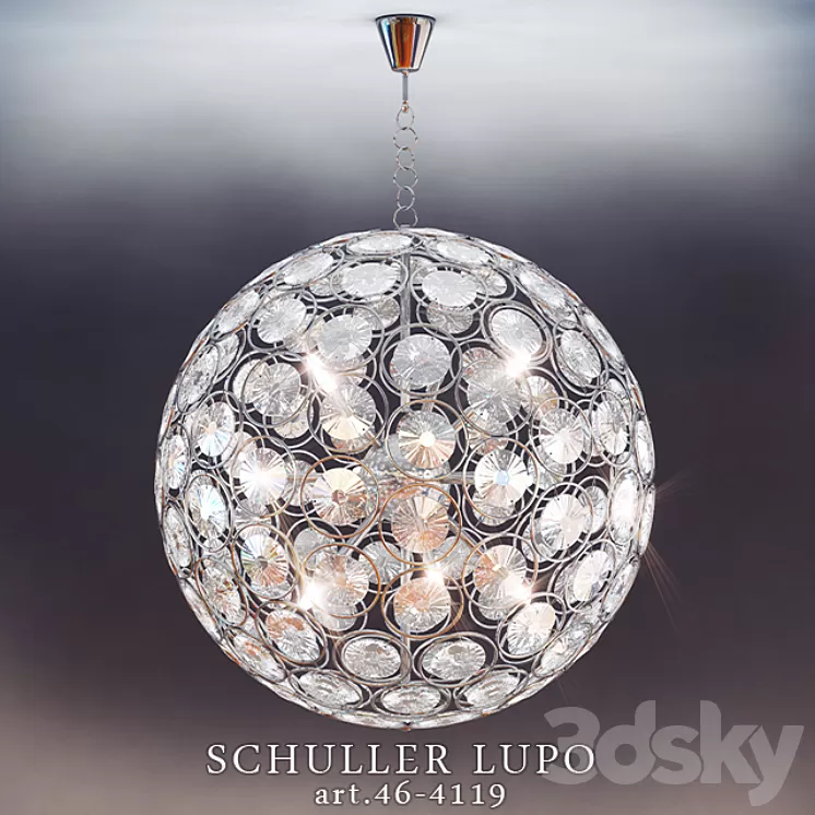 Schuller Lupo art.46-4119 3D Model Schuller Lupo art.46-4119 3D Model