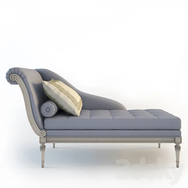 Schumacher Ravello Recamier SA503 3DModel Schumacher Ravello Recamier SA503 3DModel