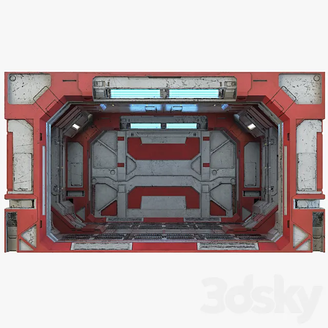 Sci-Fi Element 1 3DModel