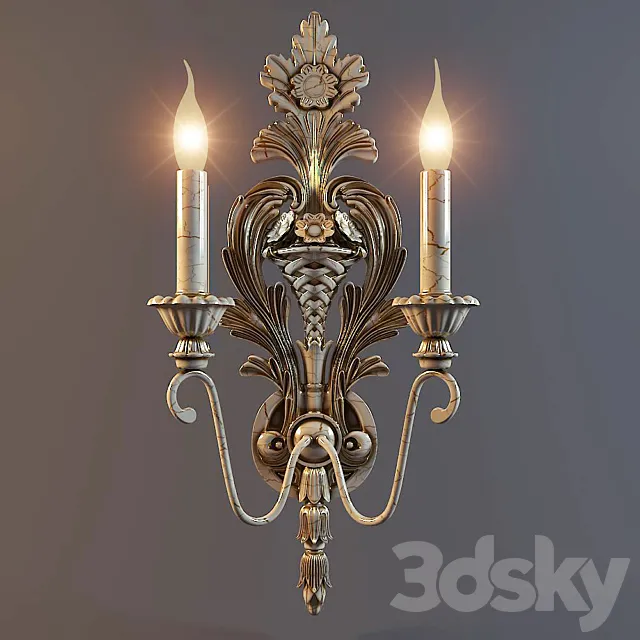 Sconce 3D Model Sconce 3D Model