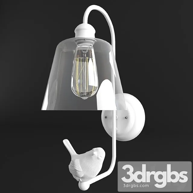 Sconce arte lamp passero a4289ap-1wh 3D Model Download