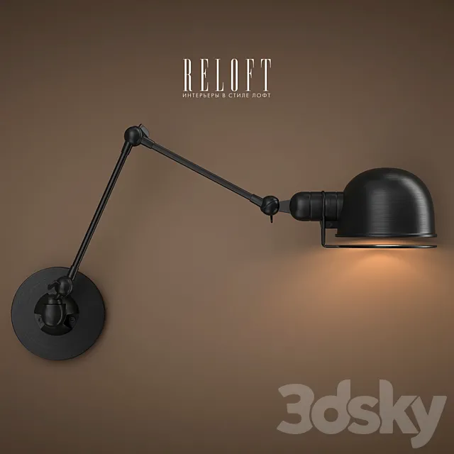 Sconce Atelier 68450009_BRZ 3D Model Sconce Atelier 68450009_BRZ 3D Model