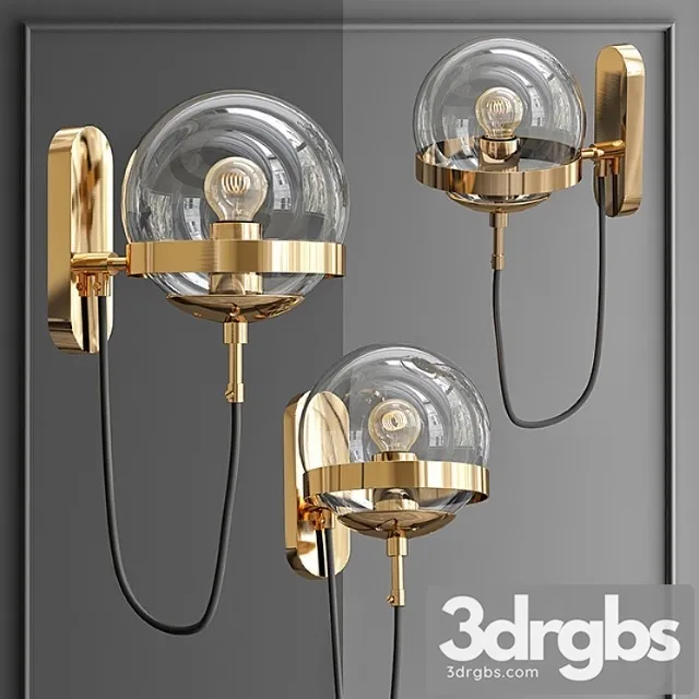 Sconce Ball And String 3D Model Download