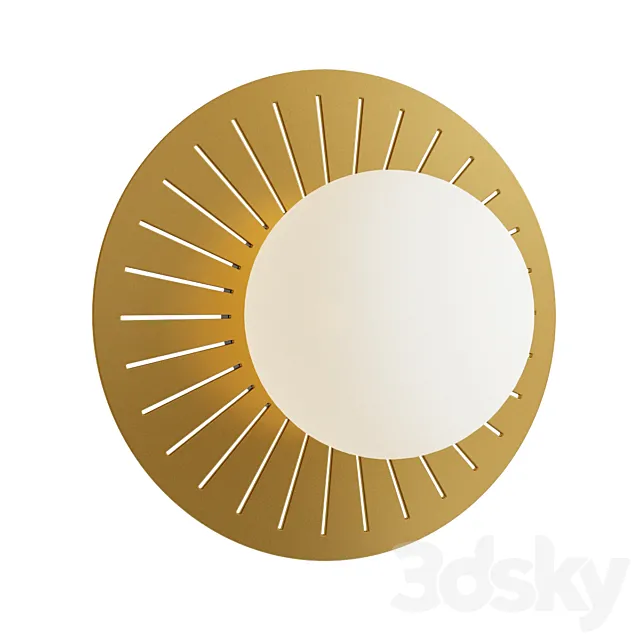 Sconce Balls & Discs 3D Model