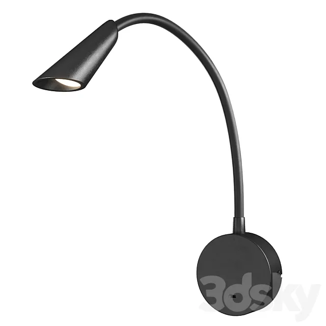 Sconce Boken black 3D Model