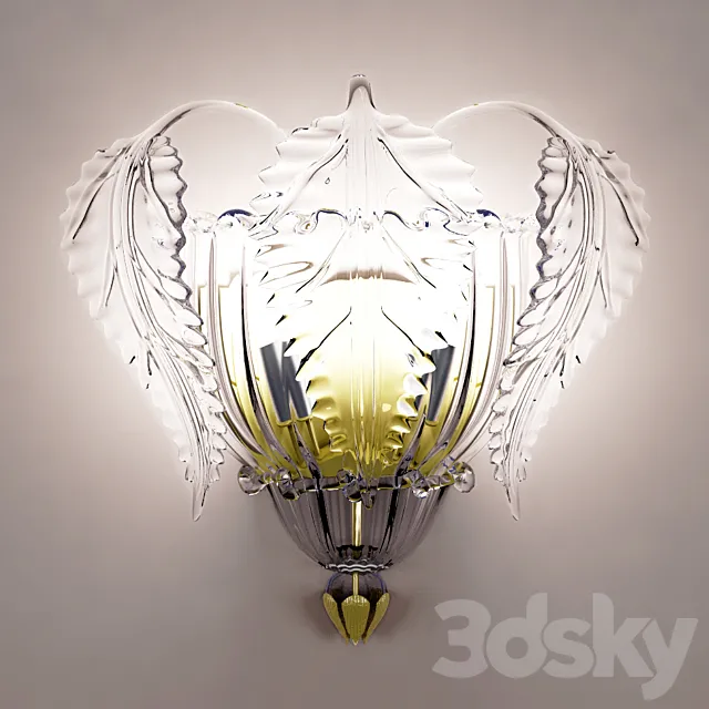 Sconce “Carmen” Venezia-Murano 3DModel