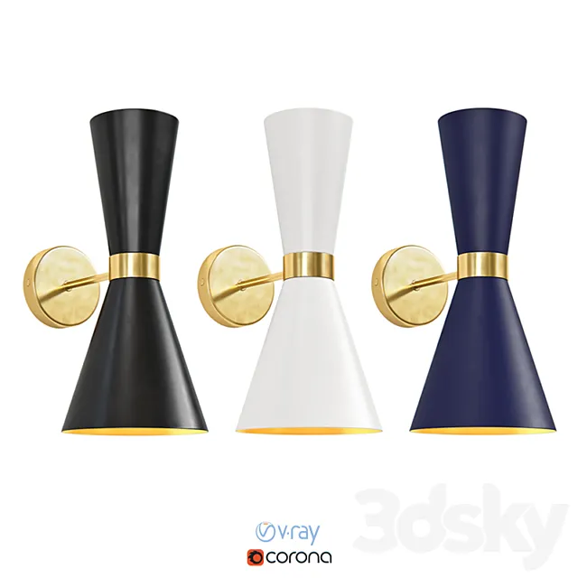 Sconce Delightfull Cairo 3D Model