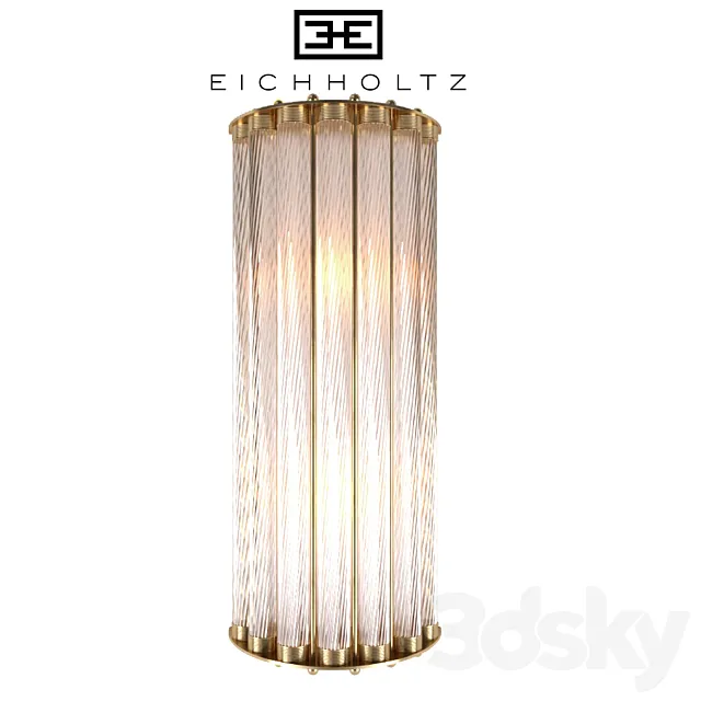 Sconce Eichholtz 111579 Tiziano 3D Model Sconce Eichholtz 111579 Tiziano 3D Model