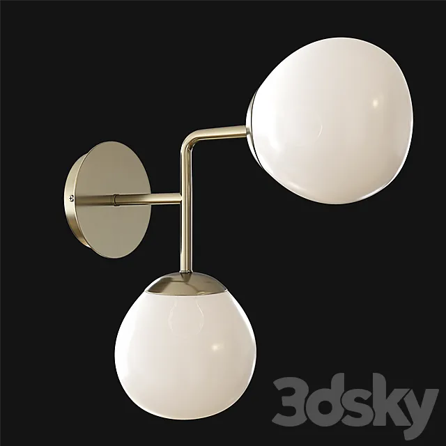 Sconce Erich MOD221 WL 02 G 3DModel