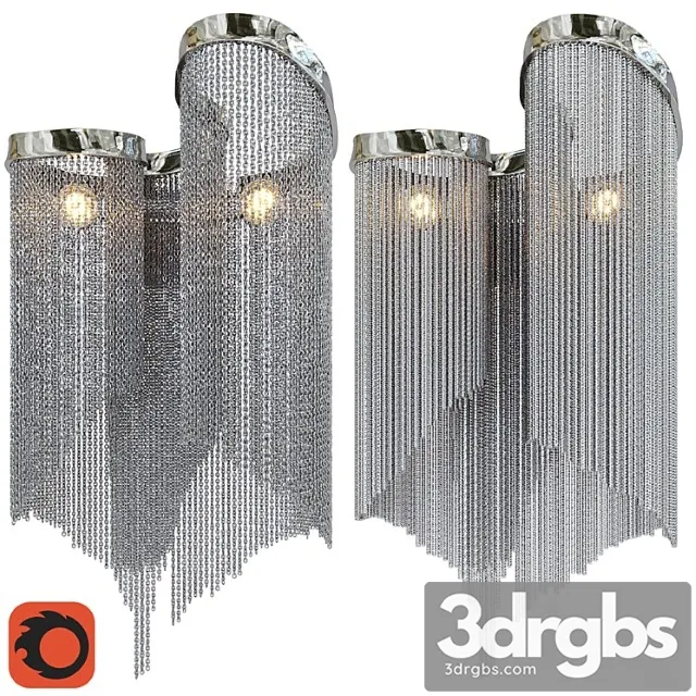 Sconce favorite 1156-2w multivello 3D Model Download