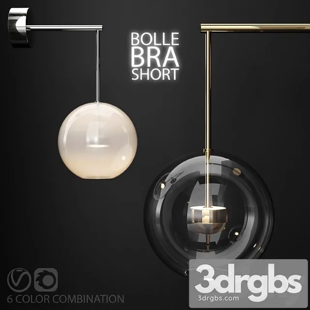 Sconce G C Bolle Soffio Vertical Short 3D Model Download