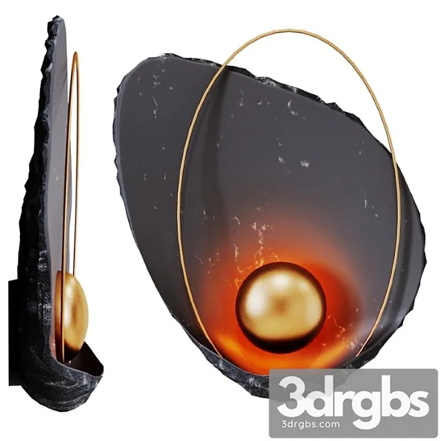 Sconce ginger & jagger pearl black wall lamp Sconce ginger & jagger pearl black wall lamp