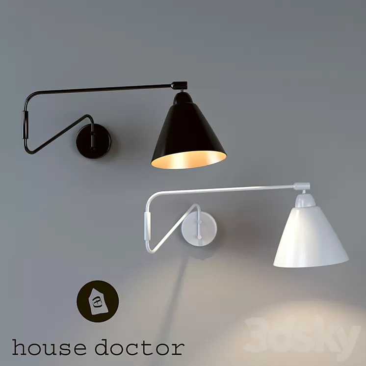 Sconce House Doctor 3D Model Sconce House Doctor 3D Model