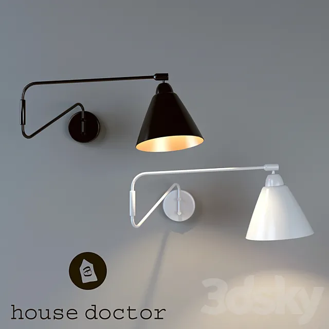 Sconce House Doctor 3D Model Sconce House Doctor 3D Model