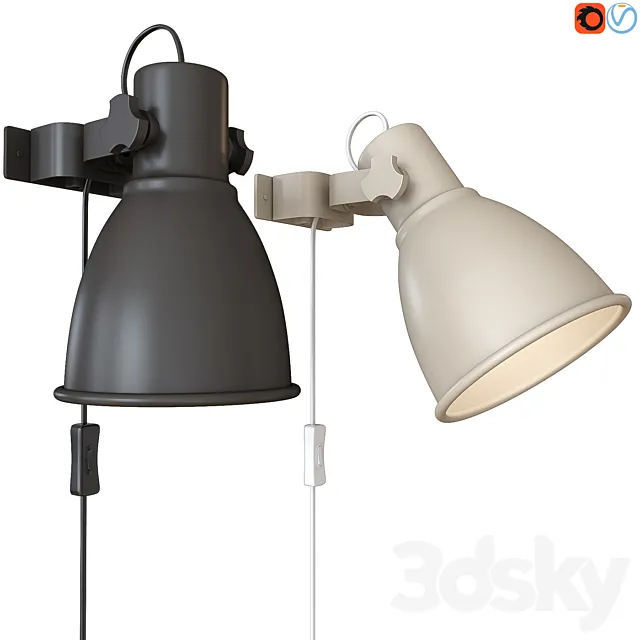 Sconce IKEA HEKTAR 3D Model Sconce IKEA HEKTAR 3D Model