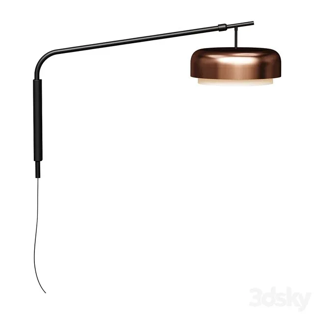Sconce Lamp remote wall metal Clepsos 3D Model Sconce Lamp remote wall metal Clepsos 3D Model