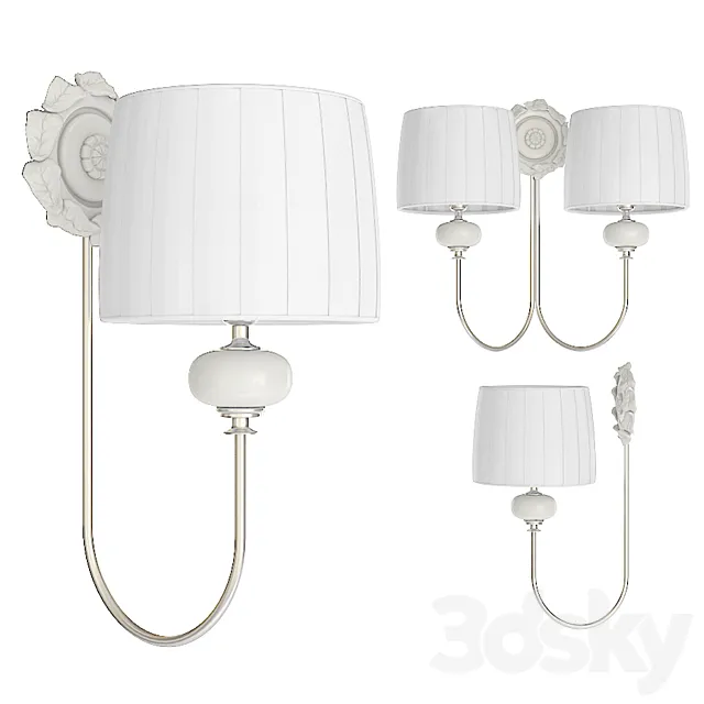 Sconce Le Porcellane Frutti 3DModel Sconce Le Porcellane Frutti 3DModel