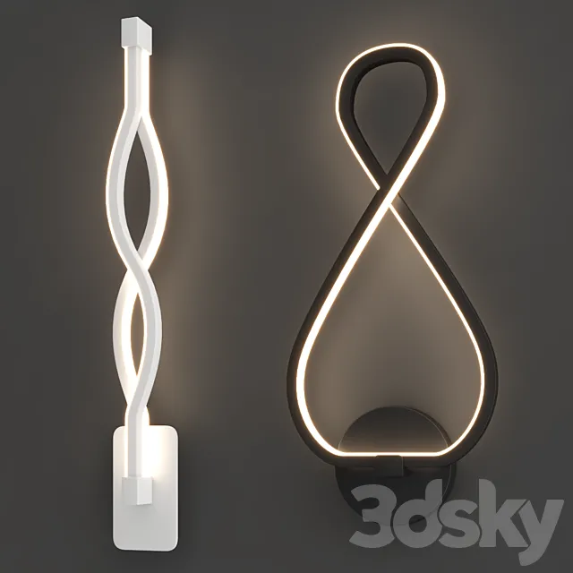 Sconce line light by aliexpress 1 3D Model Sconce line light by aliexpress 1 3D Model