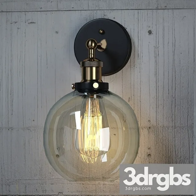 Sconce Loft Designe 4 3D Model Download
