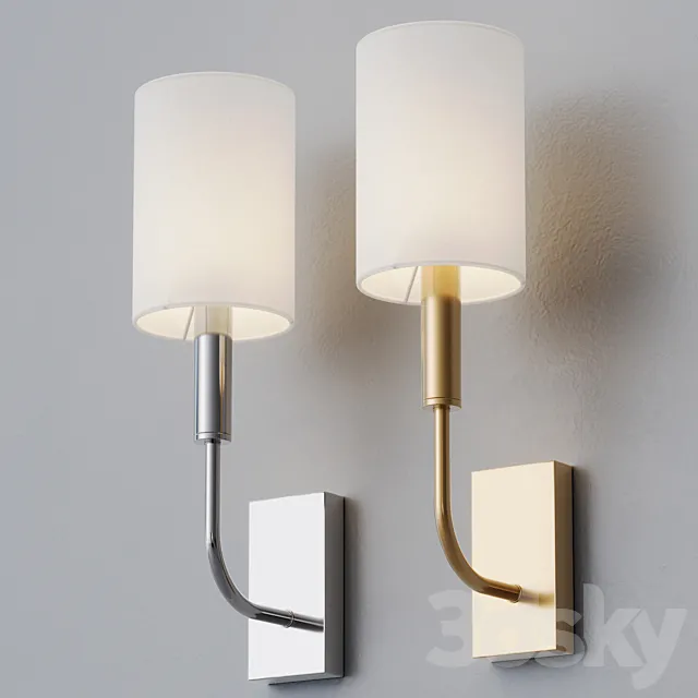 Sconce Louvre Home Cassius 3D Model