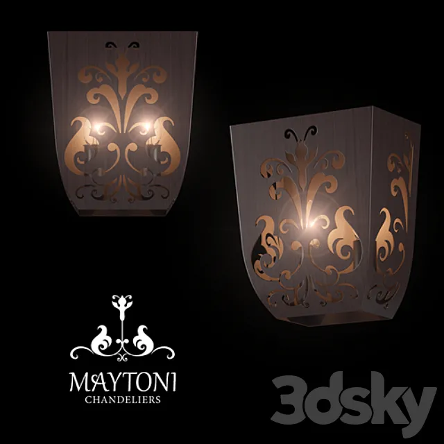 Sconce Maytoni ARM610-02-R 3DModel Sconce Maytoni ARM610-02-R 3DModel