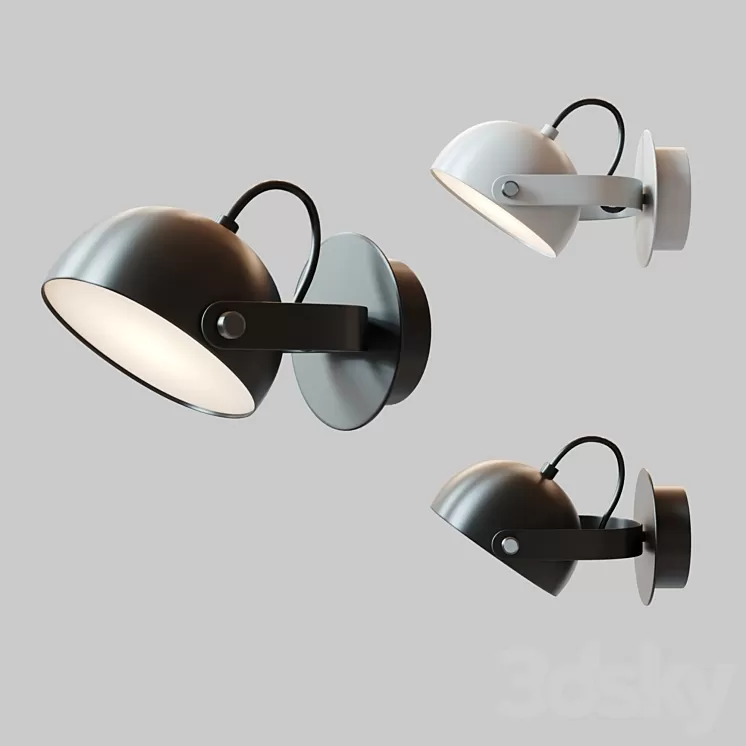 Sconce Maytoni Hygge 3D Model Sconce Maytoni Hygge 3D Model