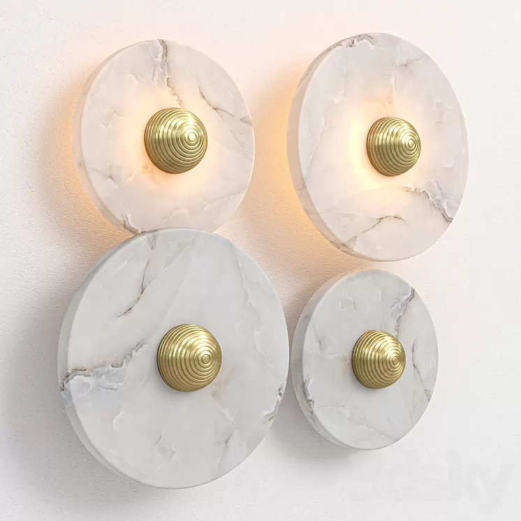 Sconce NOMAD Eichholtz 3D Model Sconce NOMAD Eichholtz 3D Model