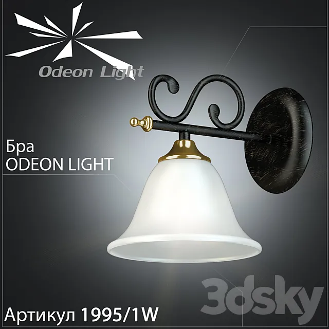 Sconce Odeon Light 1995_1W 3D Model